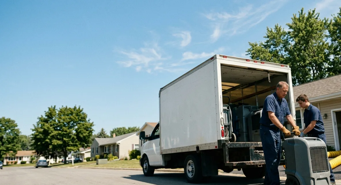 Water Damage Cleanup in Dugger, IN near me